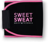Sports Research® Sweet Sweat Waist Trimmer - Premium Sweat Enhancing Fitness Belt for Women & Men - 5 Adjustable Sizes