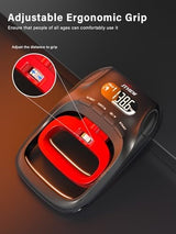 Grip Strength Tester Trainer - Electronic Hand Dynamometer of 400lbs/180kg & Grip strengthener with Adjustable Resistance for Sports