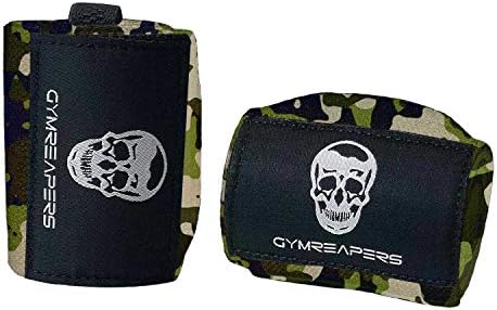 Gymreapers Weightlifting Wrist Wraps (IPF Approved) 18" Professional Quality Wrist Support with Heavy Duty Thumb Loop - Best Wrap for Powerlifting Competition, Strength Training, Bodybuilding