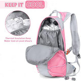 Hydration Pack for Kids Hydration Backpack with 1.5L Hydration Bladder Lightweight Insulated Water Pack for Hiking Biking Climbing Running