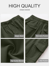 ANRABESS Womens Summer Shorts 2025 Dressy Casual Hiking Cargo Shorts Trendy Outdoor Outfits 6 Pockets