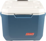 Coleman Xtreme 50qt Wheeled Cooler, Extra-Walled Insulation Keeps Ice up to 5 Days, Portable Rolling Hard Chiller