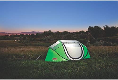Coleman Pop-Up Instant Tent Sets Up in 10 Seconds, Portable & Lightweight 2/4 Person Tent with Adjustable Rainfly
