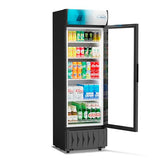 KoolMore MDR-9CP Display-Refrigerator, 9 cu.ft. Single Swing Door, Black