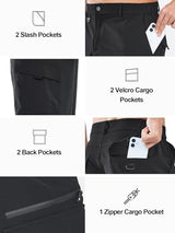 NORTHYARD Men's Casual Cargo Shorts Lightweight 9" Hiking Golf Work Quick Dry Camping Outdoor Travel Fishing with 7 Pockets