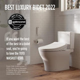 TOTO SW3036R#01 WASHLET K300 Electronic Bidet Toilet Seat, Cotton White