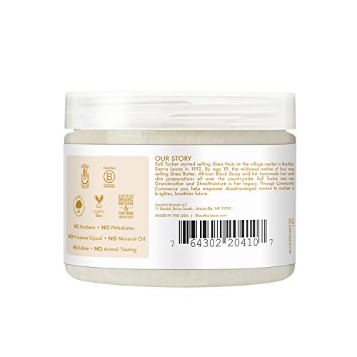SheaMoisture All-Over Hydration for Ultra-Healing for Dry Skin 100% Raw Shea Butter 11.5 oz