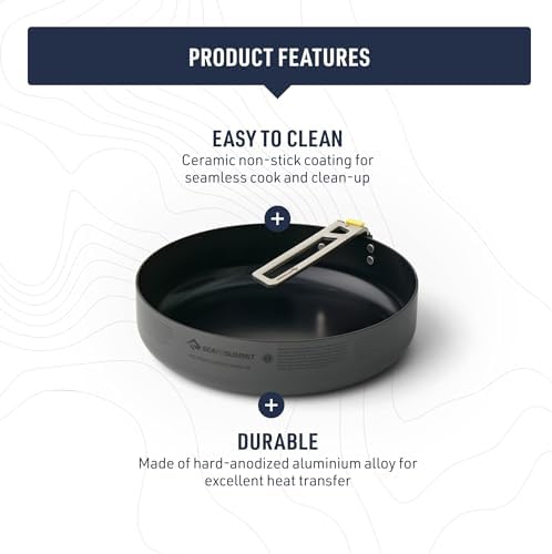 Sea to Summit Frontier Ultralight 8 Inch Camping Cooking Pan