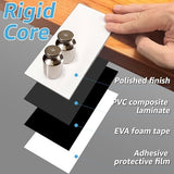 Art3d 102-Piece Peel and Stick Wall Tile for Kitchen Backsplash, Bathroom, Fireplace, 3in. × 6in. Stick on Subway Tile, Glossy White