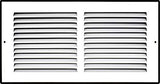Fits 14x8 Duct Opening | Steel Return Air Grille by Handua | Vent Cover Grill for Sidewall and Ceiling | White | HVAC Cold Air Intake Grille | Outer Dimensions: 15.75"W X 9.75"H