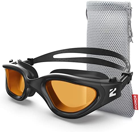 ZIONOR Swim Goggles, G1 SE Swimming Goggles Anti-Fog for Adult Men Women