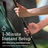 Coleman Skylodge Portable Screenhouse with 1-Minute Setup, Screened Gazebo for Bug-Free Lounging, Outdoor Sun Shade for Picnic, Events, Parties, Camping, & More