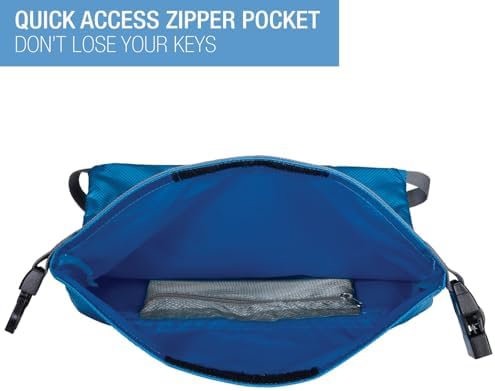 Lewis N. Clark Locking Backpack, Teal, One Size