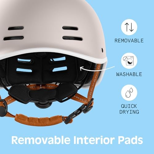 Retrospec Remi Adult Bike Helmet for Men & Women - Bicycle Helmet for Commuting, Road Biking, Skating with Adjustable Dial