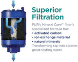 PUR PLUS Mineral Core Faucet Mount Water Filter Replacement (6 Pack) – Compatible With All PUR Faucet Filtration Systems