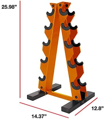 CAP Barbell A-Frame Dumbbell Weight Rack | Color Series