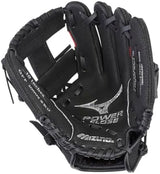Mizuno Prospect PowerClose Youth Baseball Glove Series I V-Flex Notch I Parashock Palm Pad I ButterSoft Palm Liner