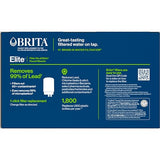 Brita Replacement Water Filter for Faucet Mount, Removes 99% of Lead, Sink Filtration System, White, 3 Count