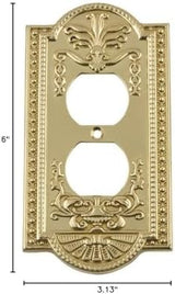 Nostalgic Warehouse Meadows Light Switch Cover Plate