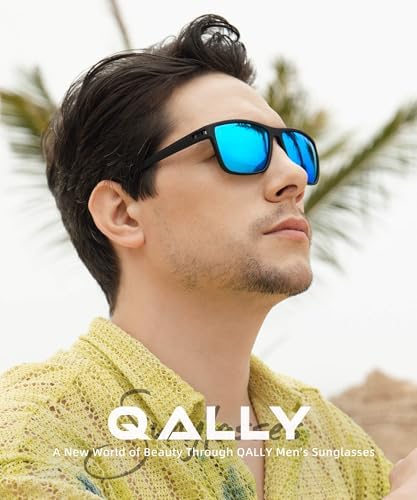 Polarized Sunglasses Men, Mens Sunglasses Polarized UV protection Lightweight Sun Glasses for Driving Fishing Golf