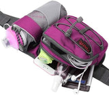 Waist Pack with Water Bottle Holder for Running Walking Hiking Fanny Pack Hydration Belt