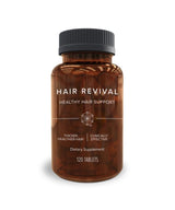 Isagenix Hair Revival - Natural Hair Growth & Thickening Supplement - Supports Healthy Scalp - Formula Contains Biotin, Amino Acid, Banana Flower Extract & More - 120 Tablets (60 Servings)