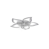 Bevenus Low Profile Ceiling Fan with Lights,110v Modern Dimmable Flower Shape, Remote Control/app Control,Timing 6 Gear Speeds Fan Ceiling Lamp.