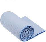 Shandali Hot Yoga Towel - Mat-Sized, Microfiber, Super Absorbent, Anti-Slip, Injury Free, 24" x 72" - Best Bikram Yoga Towel - Exercise, Fitness, Pilates Gear