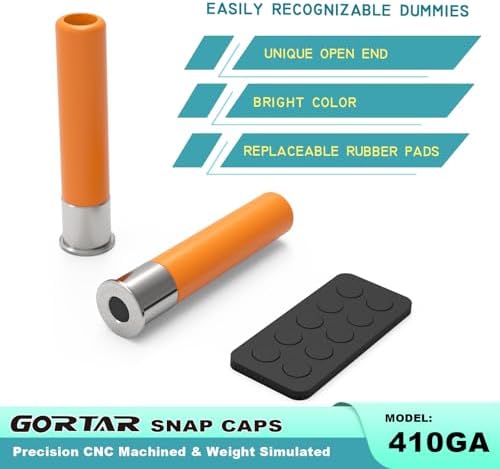 Snap Caps Training Dummy Rounds Practice Safe Loading Firing Close to Real Weight