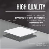 EverSnug Large Waterproof Outdoor Blanket - Extra Thick Premium Quilted Fleece, Waterproof & Windproof, Great for Camping, Picnics, Beaches, Stadiums, Dogs