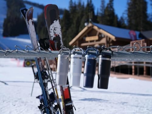 Stanley IceFlow Fast Flow Water Bottle | Angled Spout Lid | Lightweight & Leakproof for Travel & Sports | Insulated Stainless Steel | BPA-Free