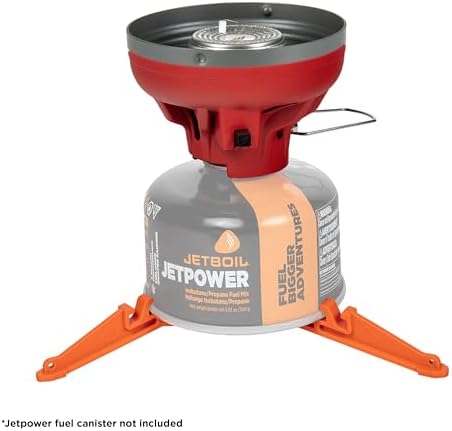 Jetboil Flash Camping and Backpacking Stove System, Portable Propane/Isobutane Burner with Cooking Cup for Outdoor Trips and Hiking