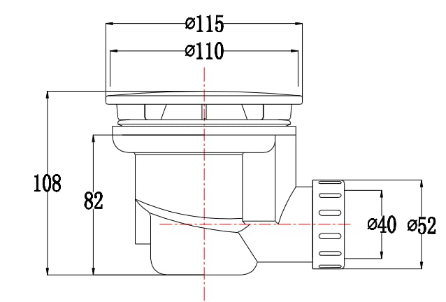 Sandy Beach Gold Shower Waste, Brass Elegance, Premium 90mm Waste Trap, Sleek Shower Tray Waste Trap, and Drain Cover Replacement Solutions - Perfectly Sized, Effortlessly Stylish (90mm Diameter)