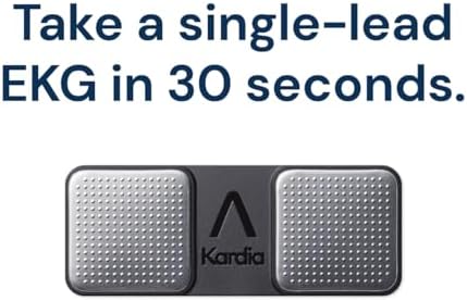 KardiaMobile 1-Lead Personal EKG Monitor – Record at Home – Detects AFib & Irregular Arrhythmias – Easy Results in 30 Seconds – Works w/Most Smartphones - FSA/HSA Eligible
