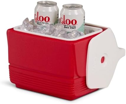 Igloo Mini Playmate Cooler , Red/White, 4 Qt