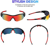 BEACOOL Polarized Sports Sunglasses for Men Women Youth Baseball Cycling Running Driving Fishing Golf Motorcycle TAC Glasses