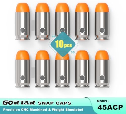 Snap Caps Training Dummy Rounds Practice Safe Loading Firing Close to Real Weight