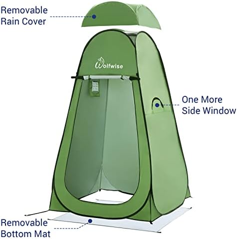 WolfWise Pop Up Privacy Shower Tent