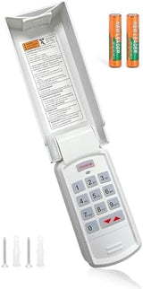 for Genie Garage Door Opener keypad Replacement, for All Genie/Overhead/Intellicode/DIP Switch Garage Door Openers, Wireless Keypad Keyless Entry, for Model GK-R/OKP-BX etc. Safe & Secure Access
