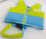 Pottwal Swim Vest for Kids - Swim Jacket for 1-2 Years (24-33LBS) - Buoyancy Aid Made of Neoprene & EPE - with Adjustable Crotch Strap