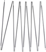 Preassembled Tent Poles Replacement, Gray 7001 T6 Heated Aluminum Tent Poles 1 Pole Pack