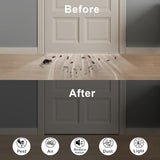 High Density Foam Weather Stripping Door Seal Strip Insulation Tape Roll for Insulating Door Frame, Window, Air Conditioner Soundproof Self Adhesive Sealing Weatherstrip(1 in x 1/4 in x 33 Ft)