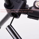 Universal Camping Chair Foot Rest, Folding Attachable Footrest Leg Rest Outdoor Folding Chair for Outdoor Gardening Fishing Beach Hiking