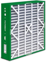 Filterbuy 20x25x6 Air Filter MERV 8 Dust Defense (2-Pack), Pleated HVAC AC Furnace Air Filters for Aprilaire Space-Gard 201/2200 / 2250 & Lennox (Actual Size: 19.75 x 24.25 x 6.00 Inches)