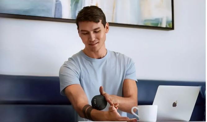 Hyperice Hypersphere Go - Vibrating Massage Ball for Muscle Recovery, Myofascial Release and Soreness Relief - Portable Fitness Massager, perfect for use at the Gym, or at Home - FSA and HSA Eligible.