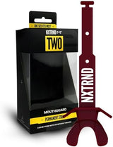 Nxtrnd Two Football Mouth Guard, Football Mouthpiece with Strap, Fits Adult & Youth (Maroon)
