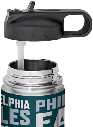Rico Industries NFL Football Stainless Steel Tumbler with Lid - Great For Coffee, Tea, Water or Cocktails