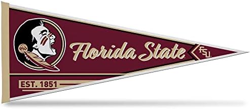 Rico Industries NCAA Classic 12" x 30" Felt Wall Décor Pennant - Great for Home/Bed Room/Man Cave Décor