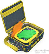 Bentgo Buddies Reusable Ice Packs - Slim Ice Packs for Lunch Boxes, Lunch Bags, and Coolers - Multicolored 4-Pack (Planet)