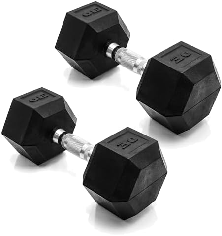 CAP Barbell Coated Dumbbell Weight | Multiple Options Pairs & Sets